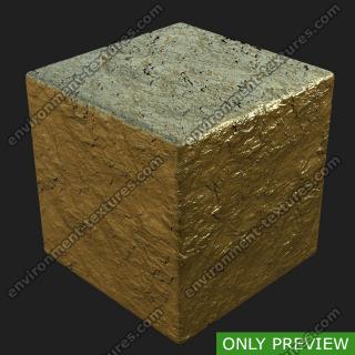 PBR substance preview gold 0001